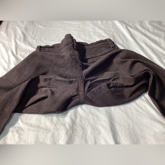 NYDJ Black Stretch Straight Leg Jeans Size 4 - Picture 6 of 9